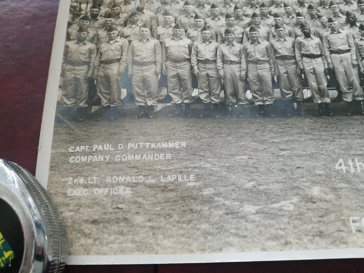 1962 US Army Training Fort Gordon, GA Company E, 4th Training Btn 20 x 12 photo eBay