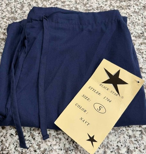 PANTALÓN EXFOLIANTE MUJER BLACKSTAR PEQUEÑO AZUL CORDÓN - Imagen 2 de 2