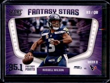2018 Score - Fantasy Stars #12 - Russell Wilson