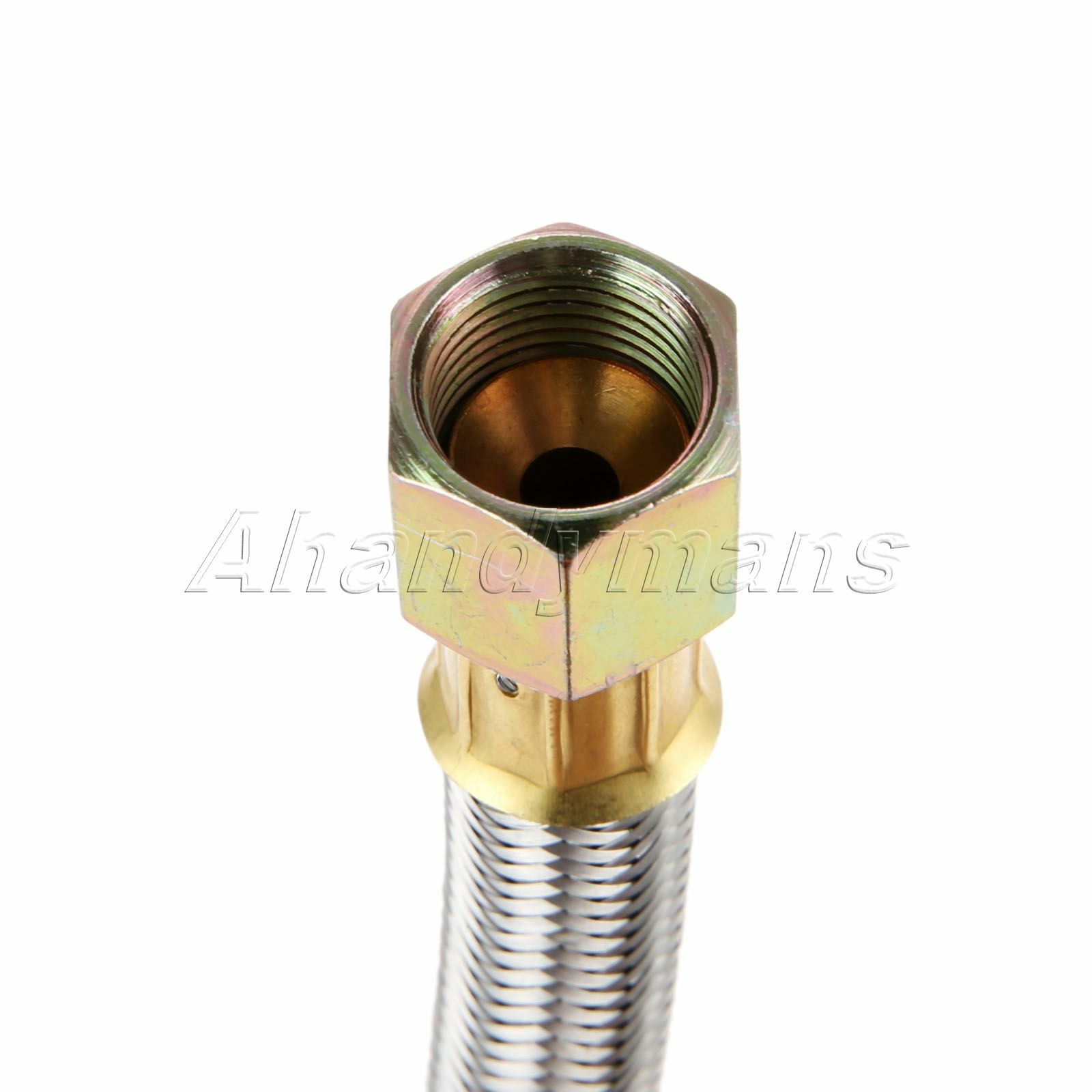 Y Splitter Propane Braided Hose 3/8" Flare Connection With Gas Pipe