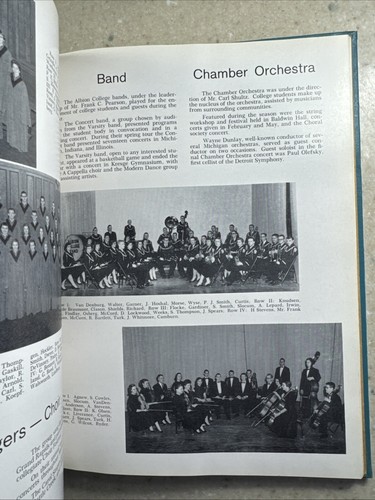 1958 Albion College, Michigan Original Yearbook "The Albionian" - Bild 9 von 16