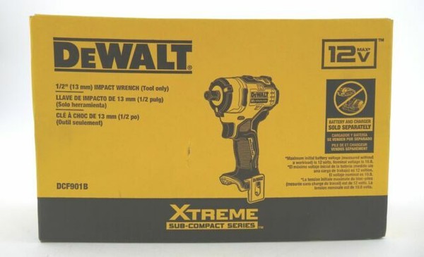 DEWALT DCF901B 12V 1/2 inch Impact 
