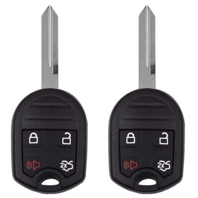 2 New Keyless Entry Remote Car Key 80 Bit Fob 4 Btn Replacement for CWTWB1U793