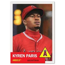 2025 Topps Living Set Card 831 Kyren Paris - Free Shipping Always!