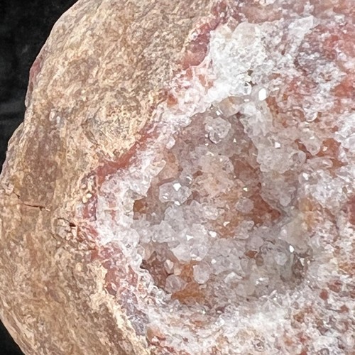 4-1/3” Unopened Natural Red Orange Geode Solid Quartz Crystal Rough 2.11Lb KY - Picture 7 of 13