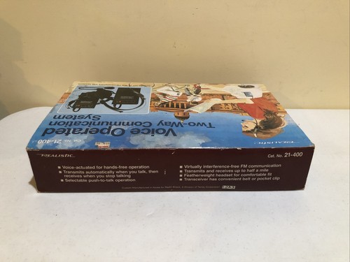 Realistic Voice Operated Two Way Communication System FM Transceivers Read - Picture 8 of 10