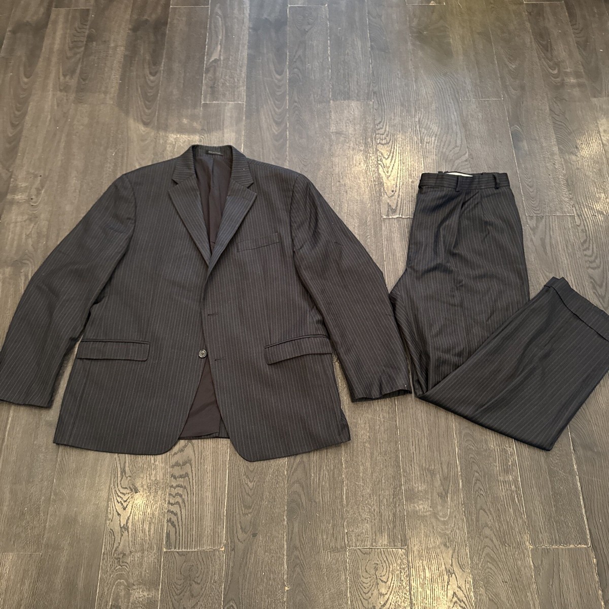 polo by ralph lauren SUIT スーツ vintage Vintage Macys Polo Ralph Lauren Green Label Pinstripe 2 Piece Suit