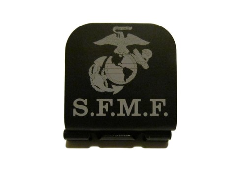 Laser Etched Aluminum Hat Clip 