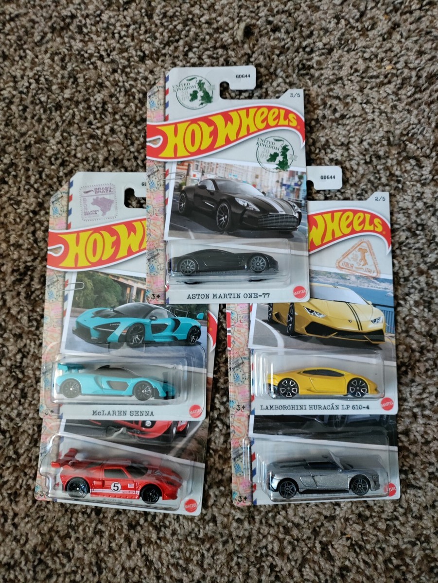 Hot Wheels ミニカー まとめ売り Lot of Six (6) Hot Wheels Cars New In Package On Card