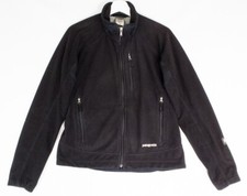 Patagonia R Black Fleece Full Zip Women’s Polartec Jacket Size M Made in USA