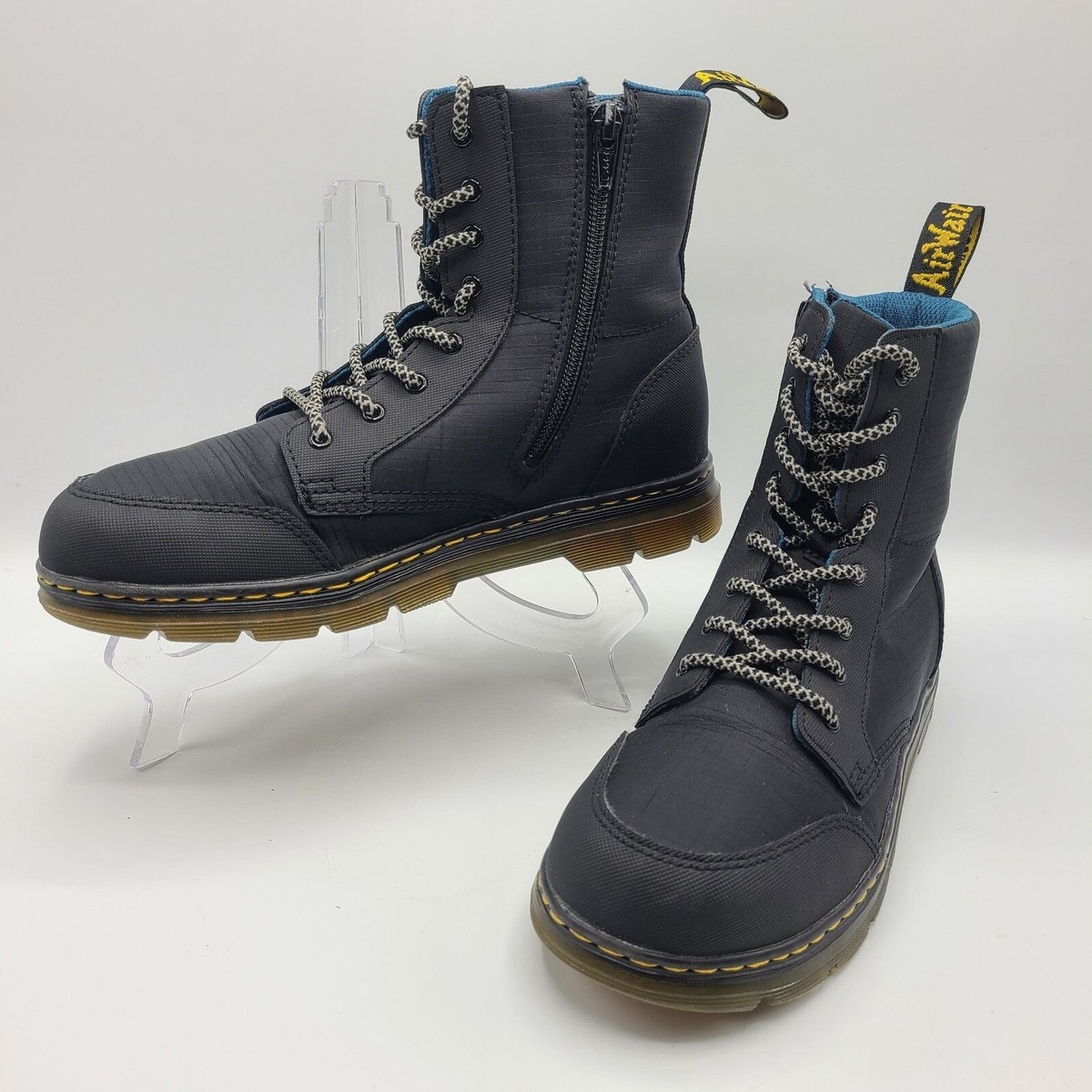 Doc Dr Martens Combs Leather AW004 Air Wair Black Leather  display picture 3