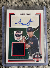Daniel Cuvet 2022 USA Stars & Stripes Signature Jersey Patch Auto /399 Autograph