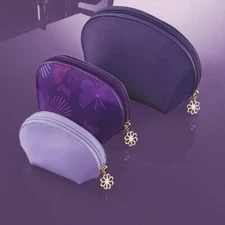 Avon Purple Peace Nesting Bags Set of 3