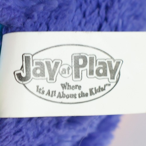 Mushabelly Chatter Penguin Purple 1990s Vintage Plush 6" Jay at Play Laugh Talk - Picture 8 of 8