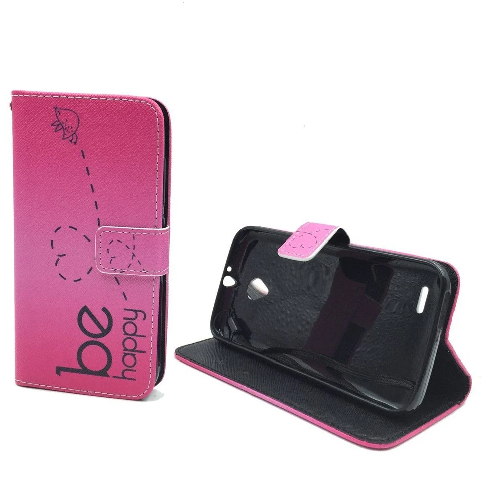 Custodia Cellulare Protettiva per Vodafone Smart Prime 6 Cover Borsa Wallet - Immagine 2 di 4