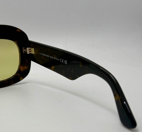 Occhiali da sole TOM FORD TF1219 CARMEN-02 52E - lenti gialle - kit completo - nuovi - Foto 13 di 20