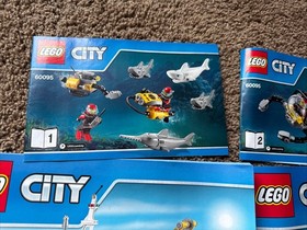LEGO CITY: Deep Sea Exploration Vessel 60095 INSTRUCTIONS ONLY