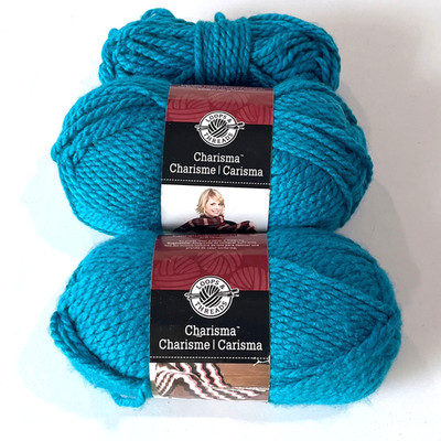 Charisma Yarn Lot Electric Blue #22 Solid Color Bulky 5 Acrylic Loops & Threads