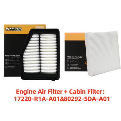 PREMIUM COMBO AIR FILTER  + CABIN FILTER For 2012 - 2015 HONDA CIVIC & ACURA ILX