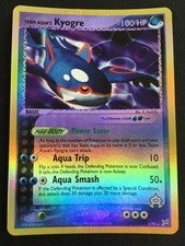 Pokemon TCG Team Magma Vs Aqua #003/095 Team Aquas Kyogre REVERSE NM (Scratches) on eBay