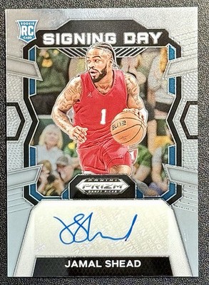 2024 Panini Prizm Draft Picks #SD-JML Jamal Shead Signing Day Autograph (RC)