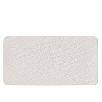 Villeroy & Boch Manufacture Rock Blanc Servierplatte Rechteckig 35X18X1 Cm