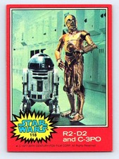 1977 Topps Star Wars #118 R2-D2 and C-3PO