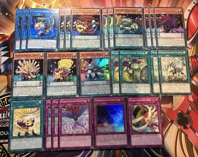 Yugioh! Majespenster Deck Core  - 25 Karten, Perfekt zum Deck bauen - DE / EN
