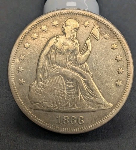 1866 Seated Liberty Dollar