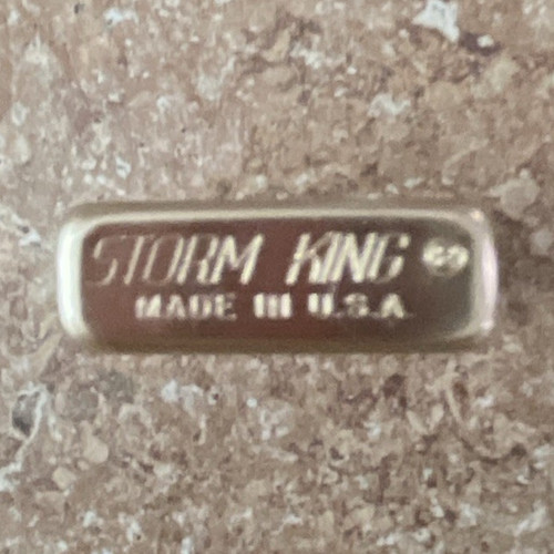 Storm King Made in USA- Flip Top Lighter with Insert