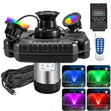 Pond Fountain Aerator 750W -Pond Fountain -1HP 15000 GPH Floating Aerator Pump