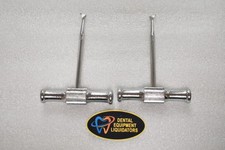 SET of 2 Genuine Hu-Friedy Dental Surgical ELEVATOR Instruments 11LX  11RX