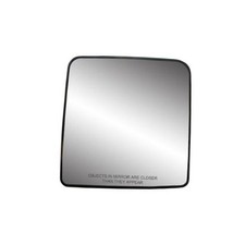Passenger Side Non-heated Mirror Glass w/backing plate, Passenger Side RH