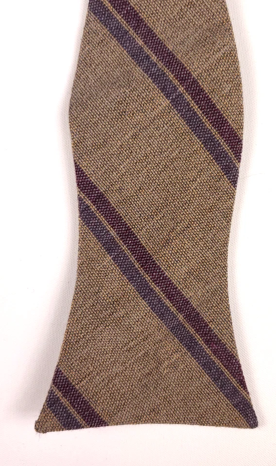 Pajarita Alexander Olch Gris Azul Rojo Marrón Algodón Inglés Lana Adultos Nueva con Etiquetas Foto 2 de 4