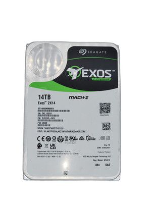 Seagate Exos  MACH-2 2X14 14TB 7200RPM SAS 12Gb/s 4Kn 256MB HDD ST14000NM001