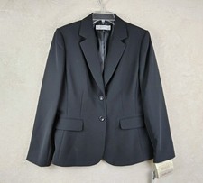 Tahari Arthur S Levine Women's Two Button Long Sleeve Blazer Jacket Size 10