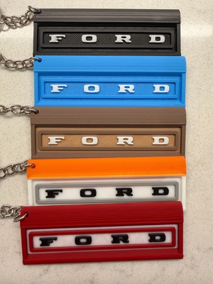 #ad Classic Ford Tailgate Keychain $7.00