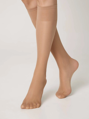 Conte Solo 20 Den - Thin Classic Knee-Highs for Women - 2 Pairs (Pack) (20С-197С