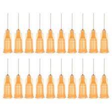 Aiguilles à distribuer 23G 52PCS 1/2 pointe émoussée Orange pour [Brand]