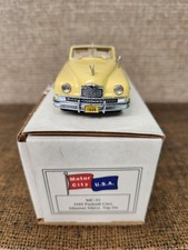 Motor City Usa 143 Mc-53 1949 Packard Convertible Top Down - Maumee Maize Motor City Usa 143 Mc-53 1949 Packard Convertible Top Down - Maumee Maize