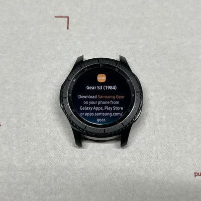 Samsung Galaxy Gear S3 Frontier Smart Watch SM R760 Bluetooth WiFi 46mm