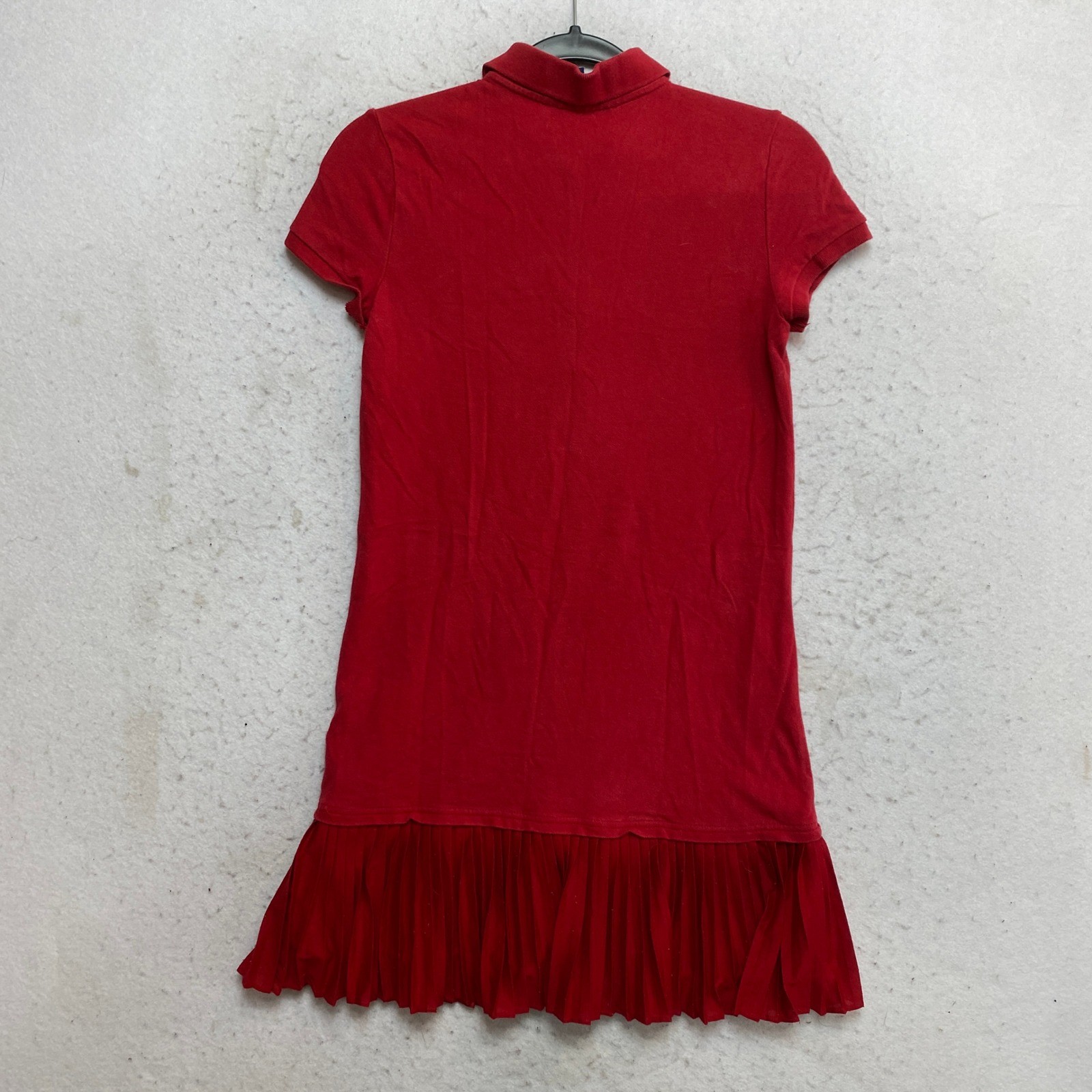 Lot Of 3 Polo Ralph Lauren Dress Bundle Kids 14-16 Red Blue Chambray Striped image 8