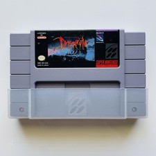 Bram Stoker's Dracula (1993) Super Nintendo SNES w/ Dust Cover Cleaned & Tested