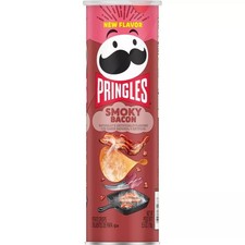 14x Cans Pringles Smoky Bacon Flavor Potato Crisps Chips  5.5oz