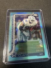 Topps Chrome 2025 Kenny Clark Aqua Refractor #73 /299 Dallas Cowboys NFL