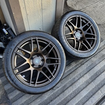 Forgestar F14 Bronze Burst 18x10J Rotary Forged Wheel   5 Lug   Clean- Unused