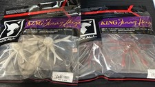 King Jimmy Henge Scuppernon/Natural Pearl White Set of 2