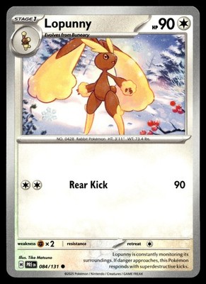 Lopunny 084/131 SV: Prismatic Evolutions PRE Tika Matsuno
