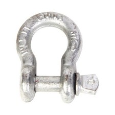 Koch Industries Galvanized Forged Steel Anchor Shackle 4000 lb