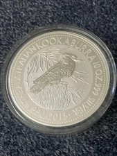 2015 Kookaburra 25 Year Anniversary (1990-2015) 10 Oz. Silver Coin BU
